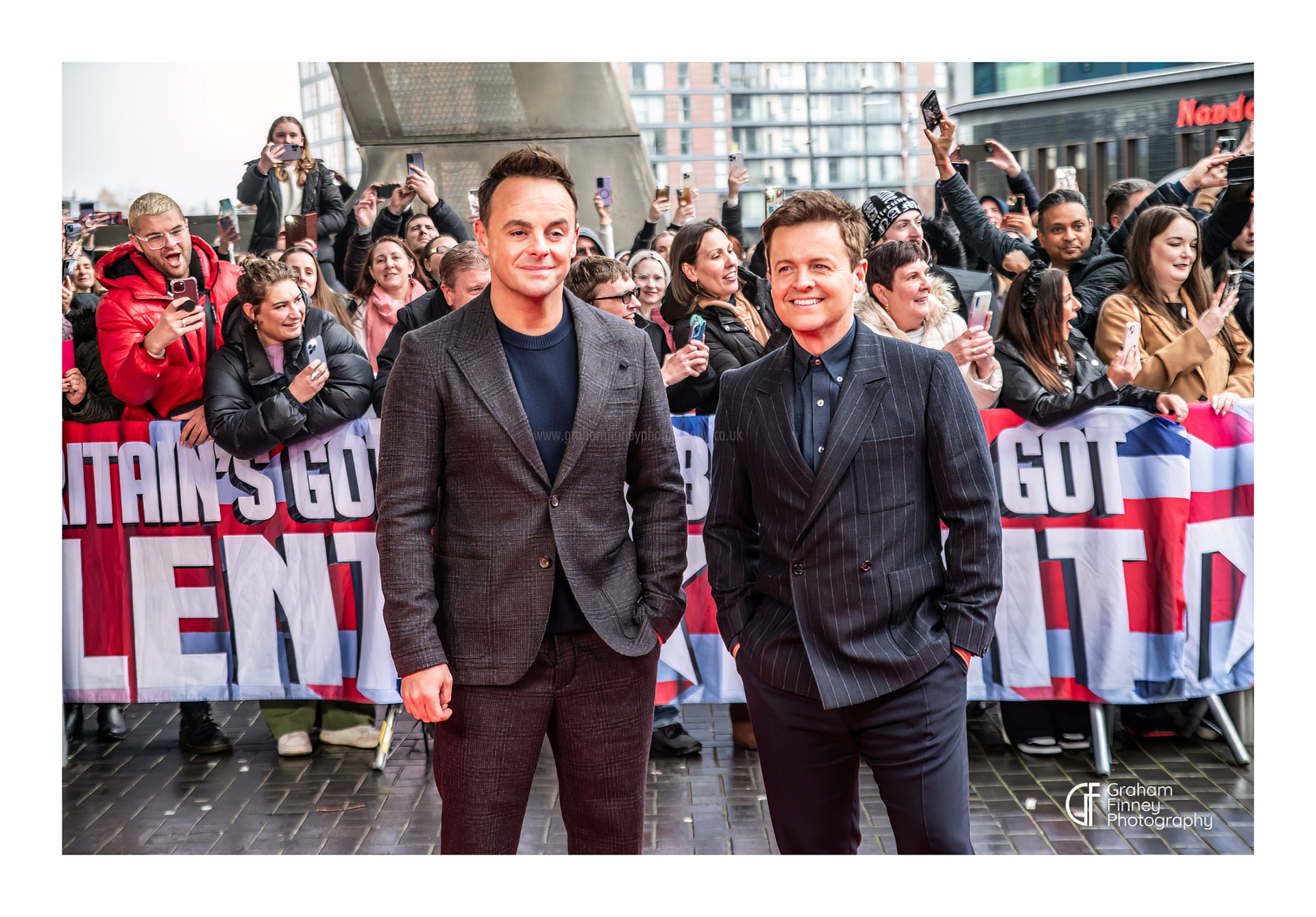 Ant & Dec at BGT Auditions in Manchester