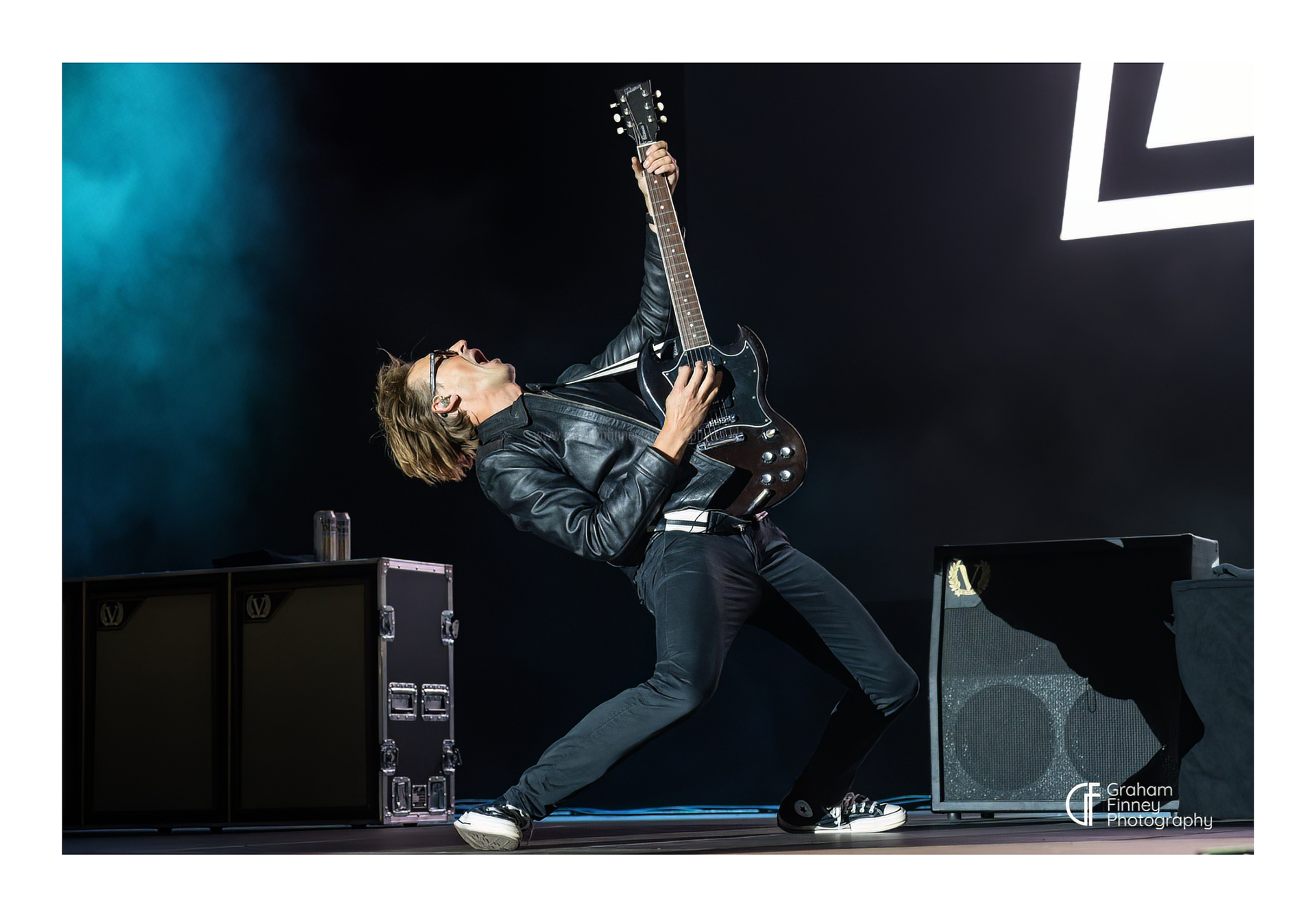 Mcfly performing at The Piece Hall in Halifax